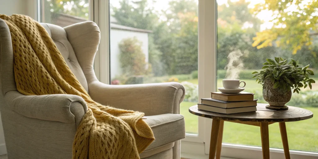 A comfortable home setting for planning the cost of elderly care in New Jersey.